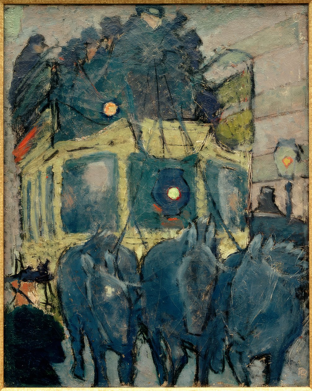 Lomnibus "Panthéon-Courcelles" av Pierre Bonnard