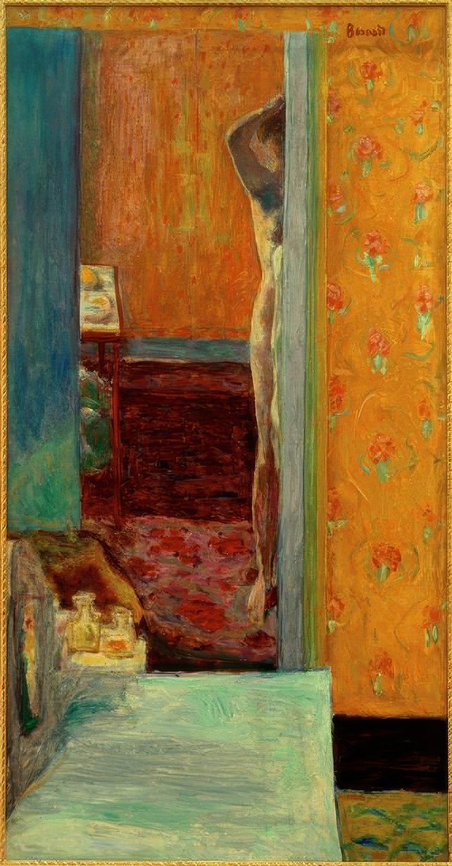 Naken i et interiør av Pierre Bonnard