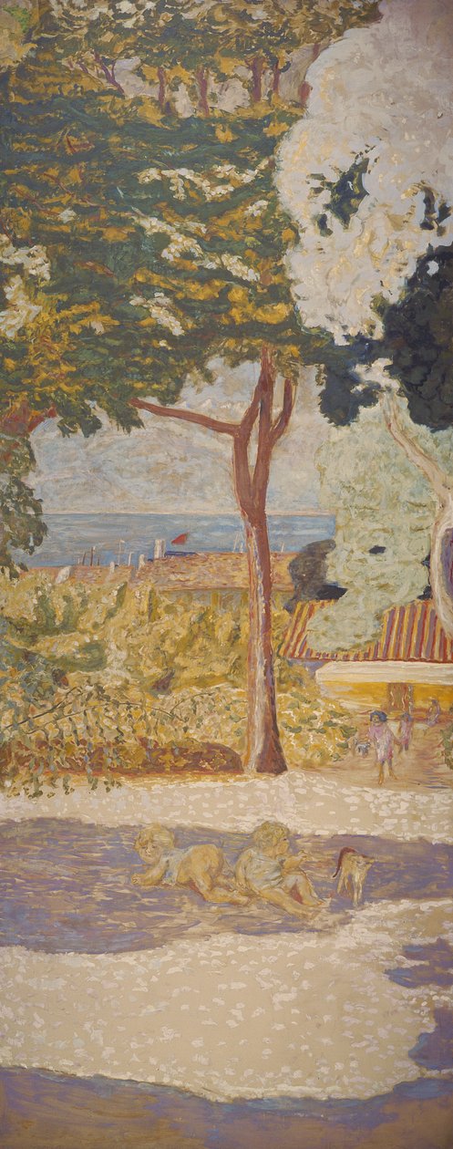 Ved Middelhavet (triptyk), 1911 av Pierre Bonnard