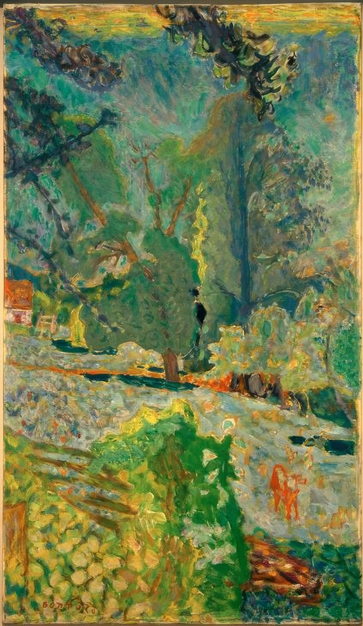 Normannisk landskap av Pierre Bonnard