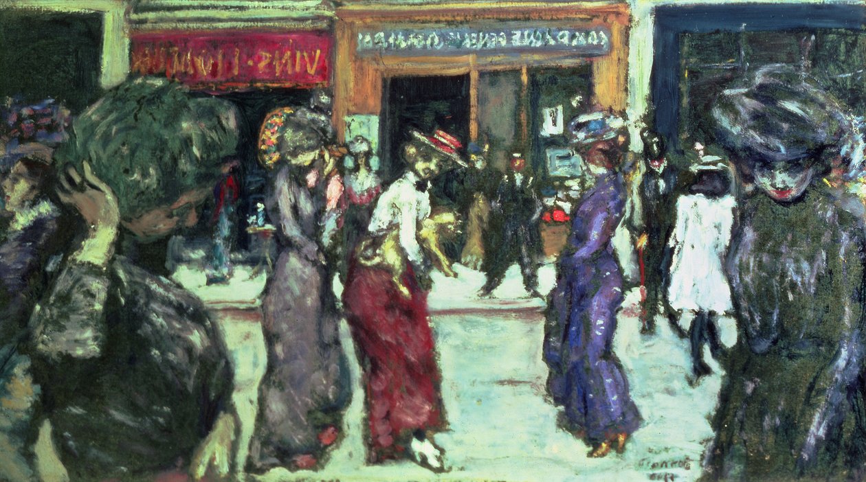Place Pigalle, Paris av Pierre Bonnard