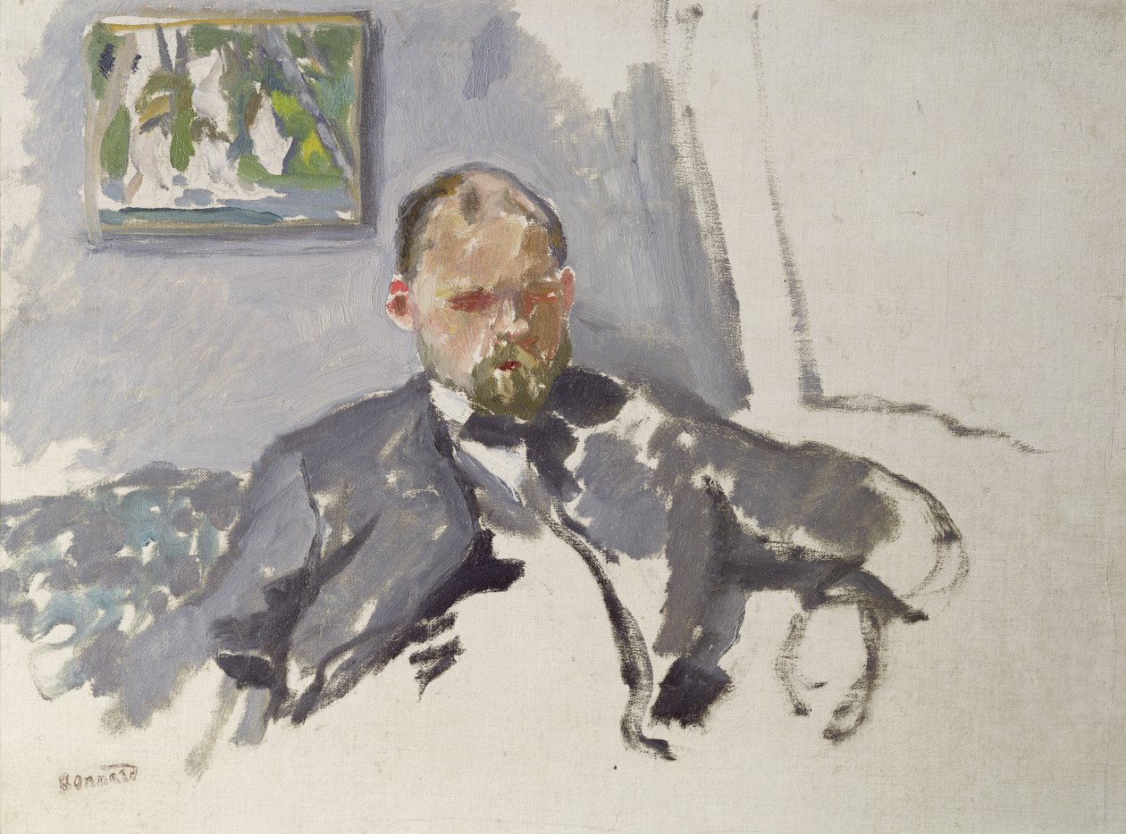 Portrett av Ambroise Vollard, ca. 1904 av Pierre Bonnard