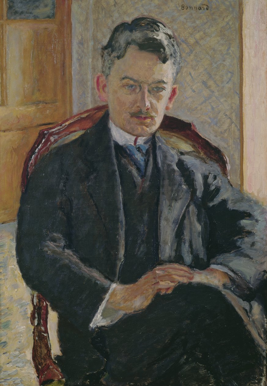 Portrett av Georges Besson, 1909 av Pierre Bonnard