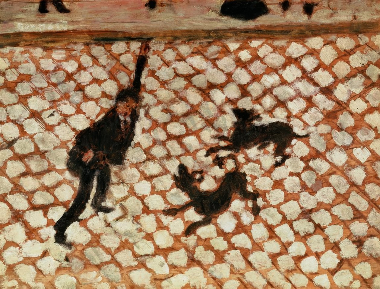 Gatebilde av Pierre Bonnard