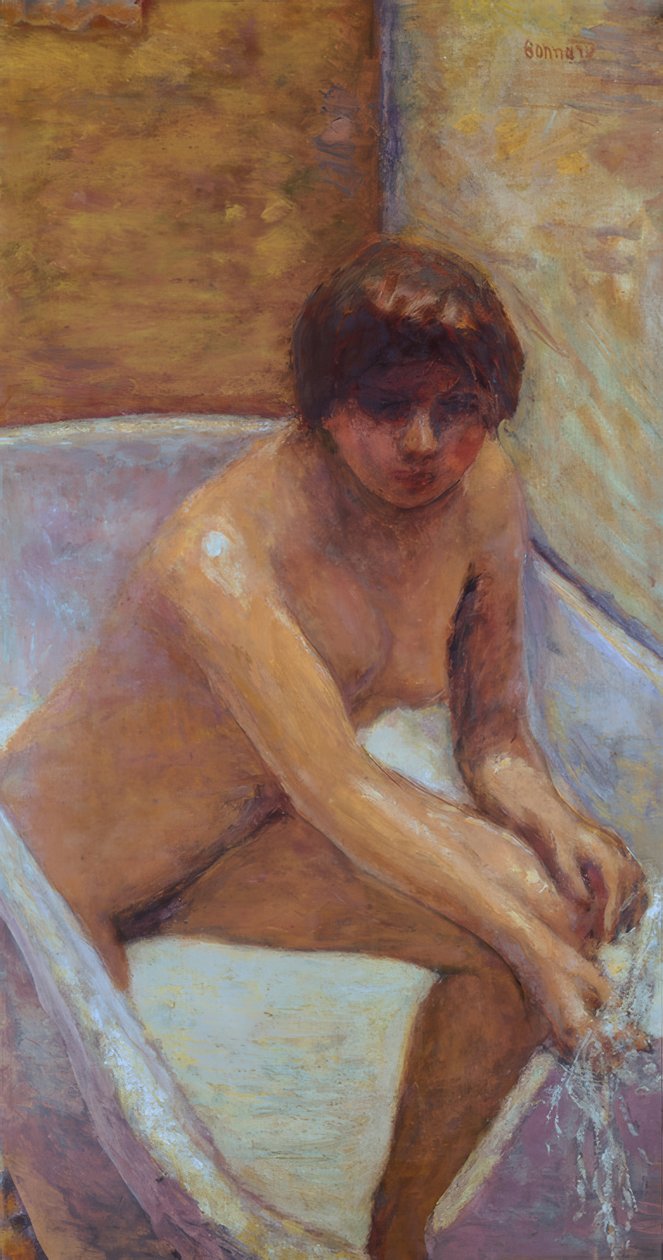 Badekåpe av Pierre Bonnard