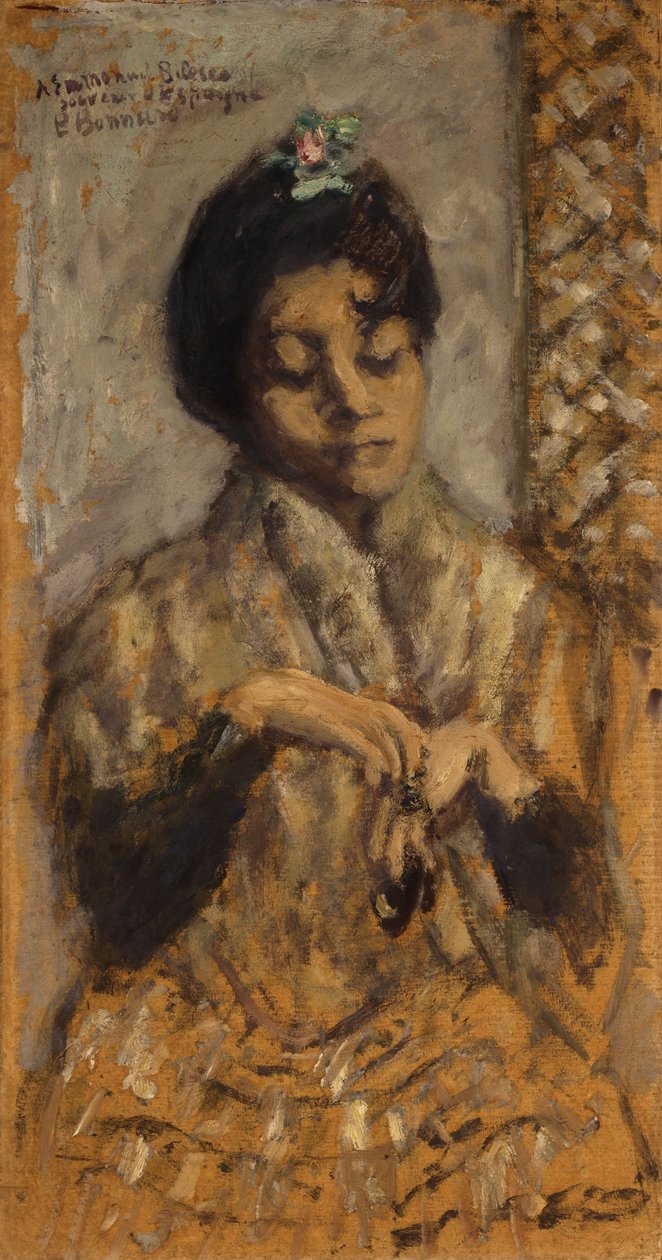 Spansk danser; Spansk danser av Pierre Bonnard