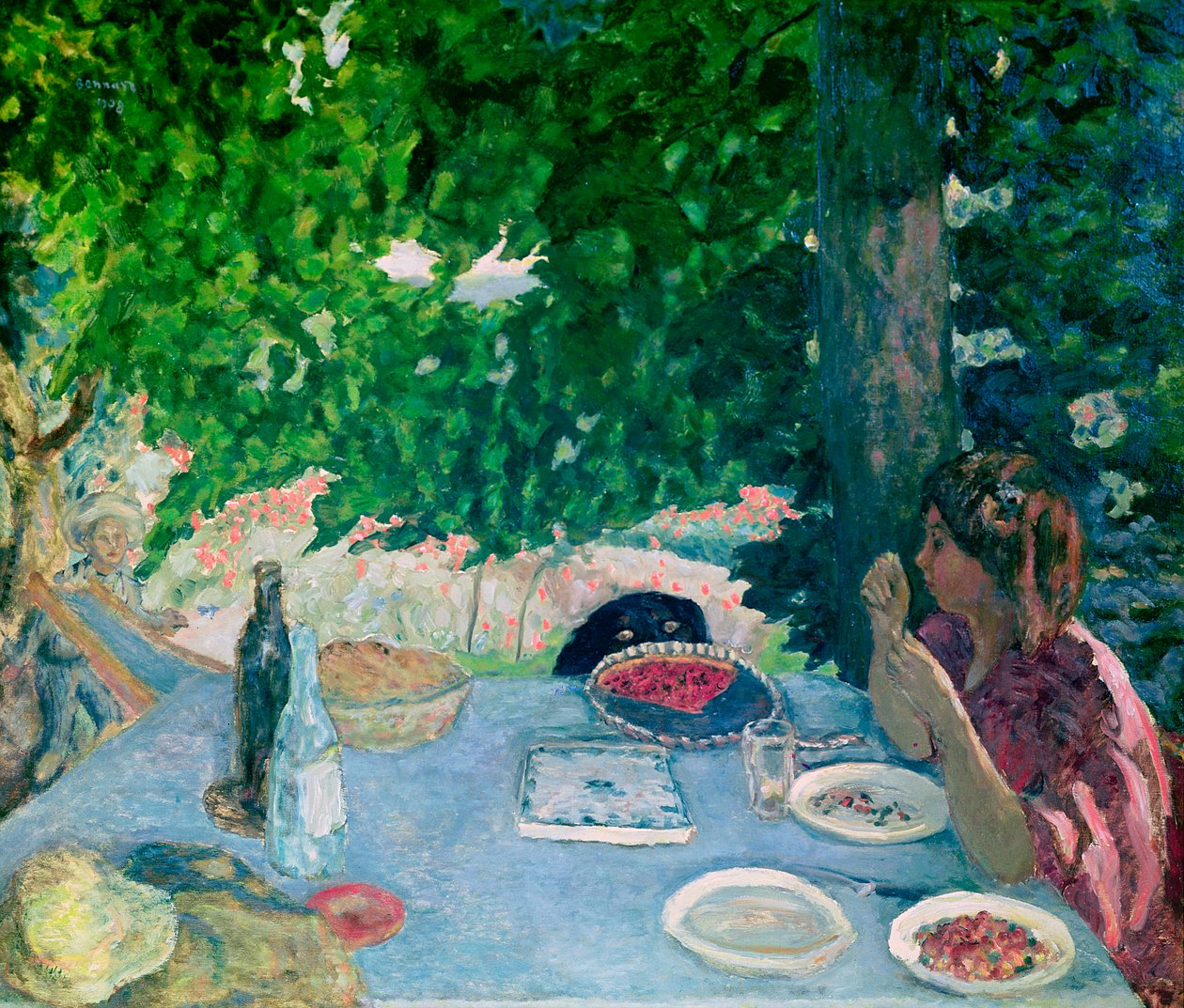 Kirsebærterten, 1908 av Pierre Bonnard