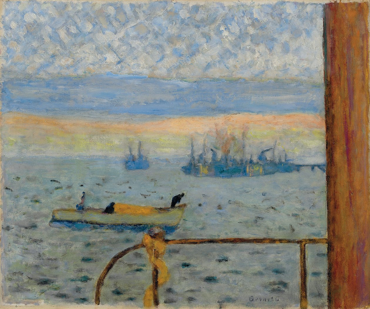 Havnen; La rade av Pierre Bonnard