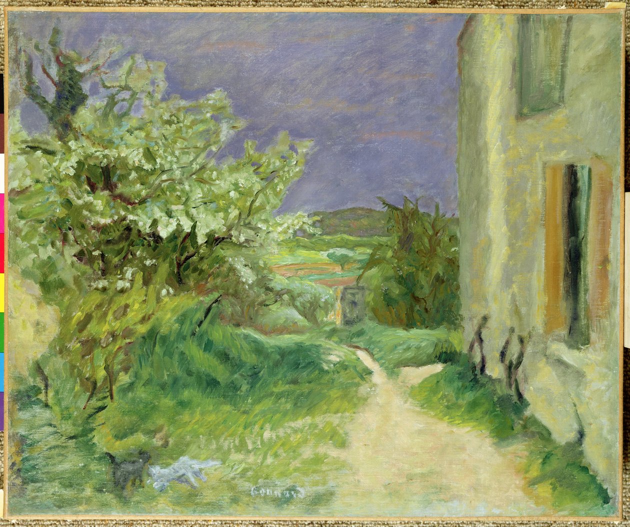Maison på Vernouillet av Pierre Bonnard