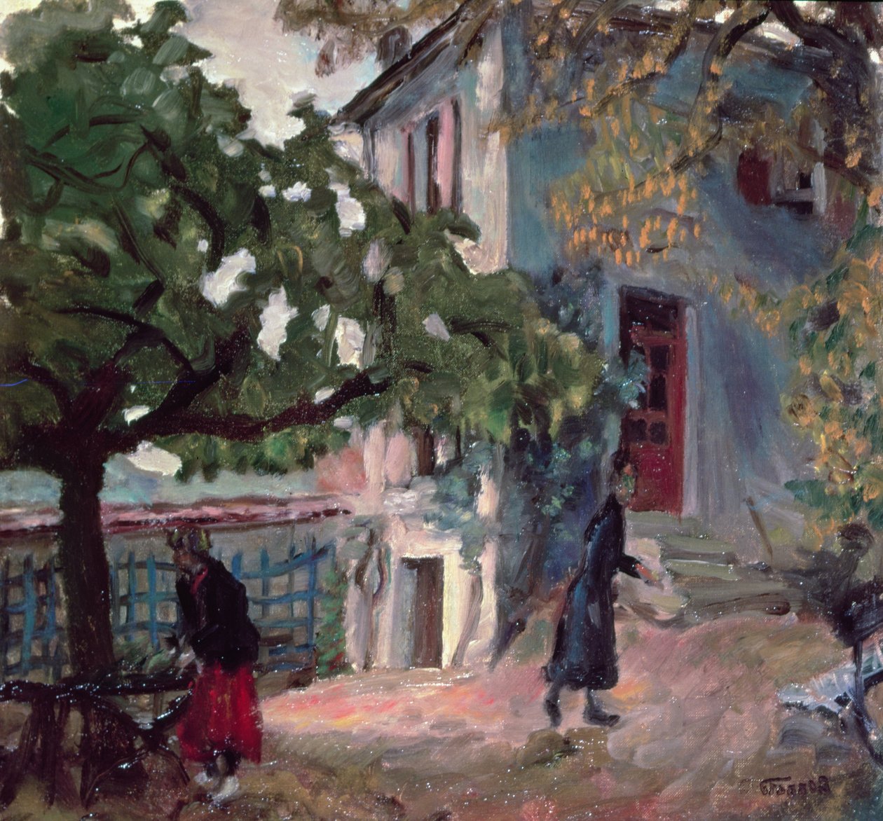 Terrassen av Pierre Bonnard