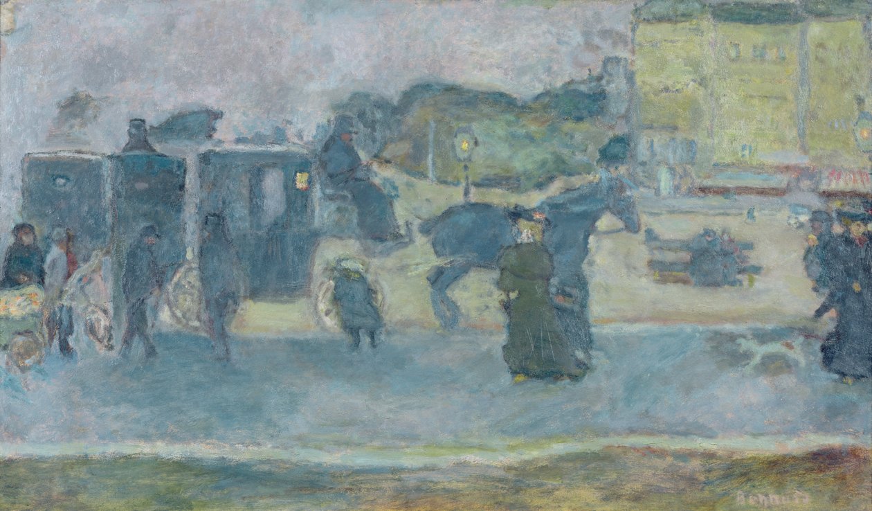 De to Hackney Cabs av Pierre Bonnard