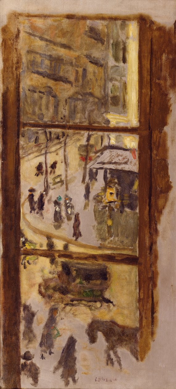 Gjennom Windows av Pierre Bonnard