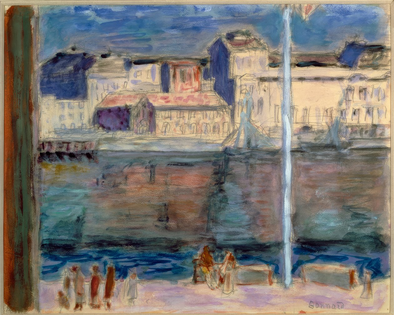 Trouville av Pierre Bonnard