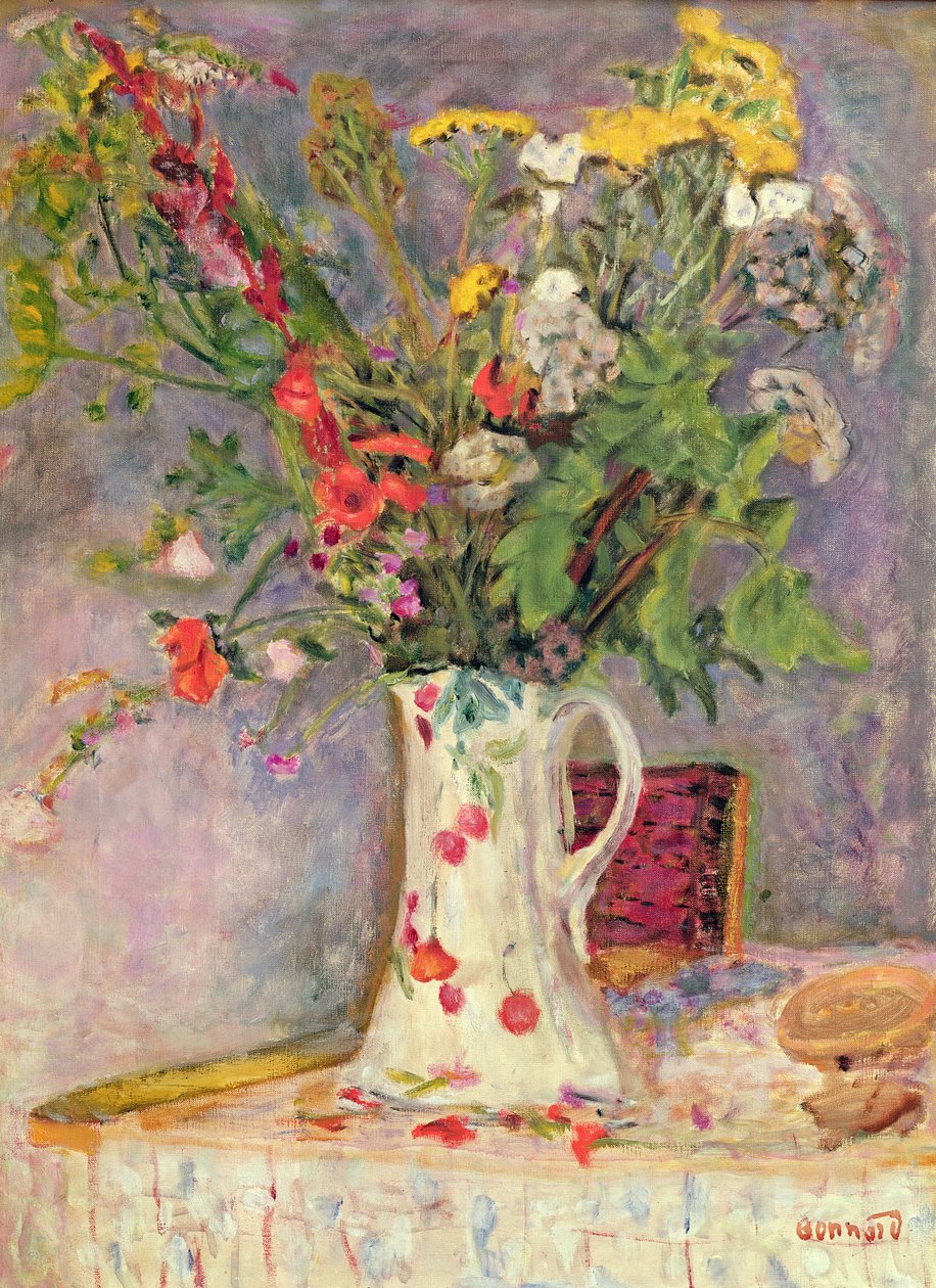 Ville blomster, ca. 1916 av Pierre Bonnard