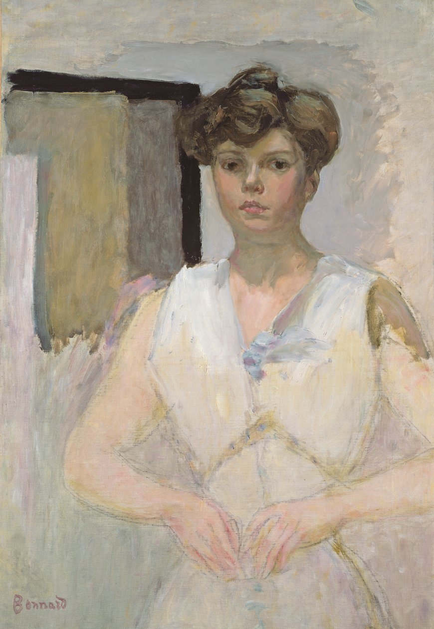 Kvinnedressing, ca. 1906 av Pierre Bonnard