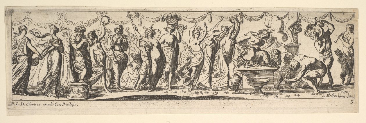 Bachnal, 1615-42. av Pierre Brebiette