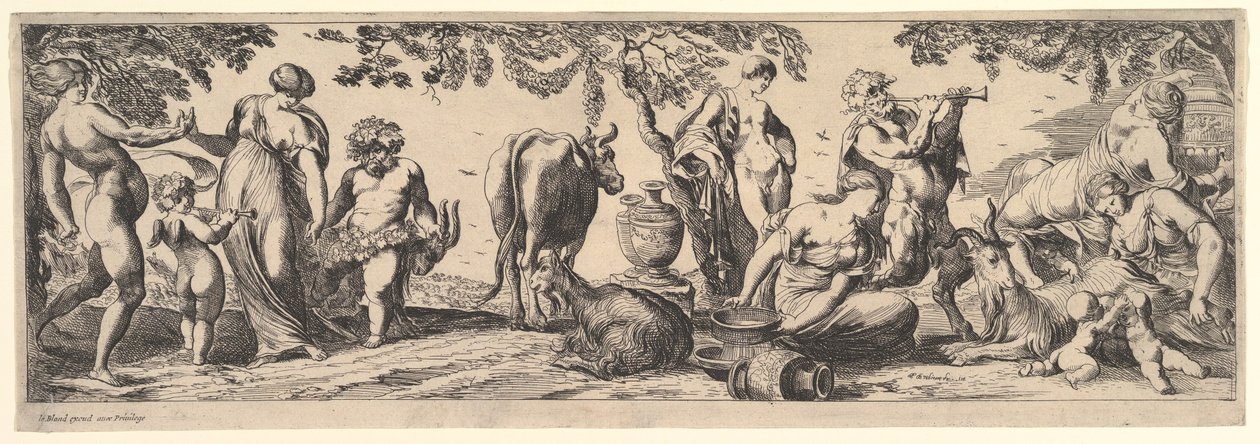 Bachnal, 1615-42. av Pierre Brebiette