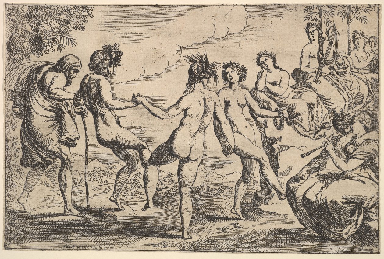 Orfeus, 1610-42. av Pierre Brebiette