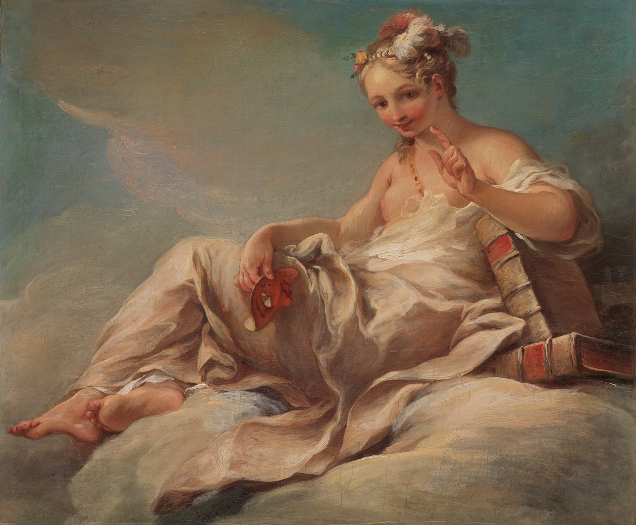 Komedie, ca. 1736. av Pierre Charles Tremolieres