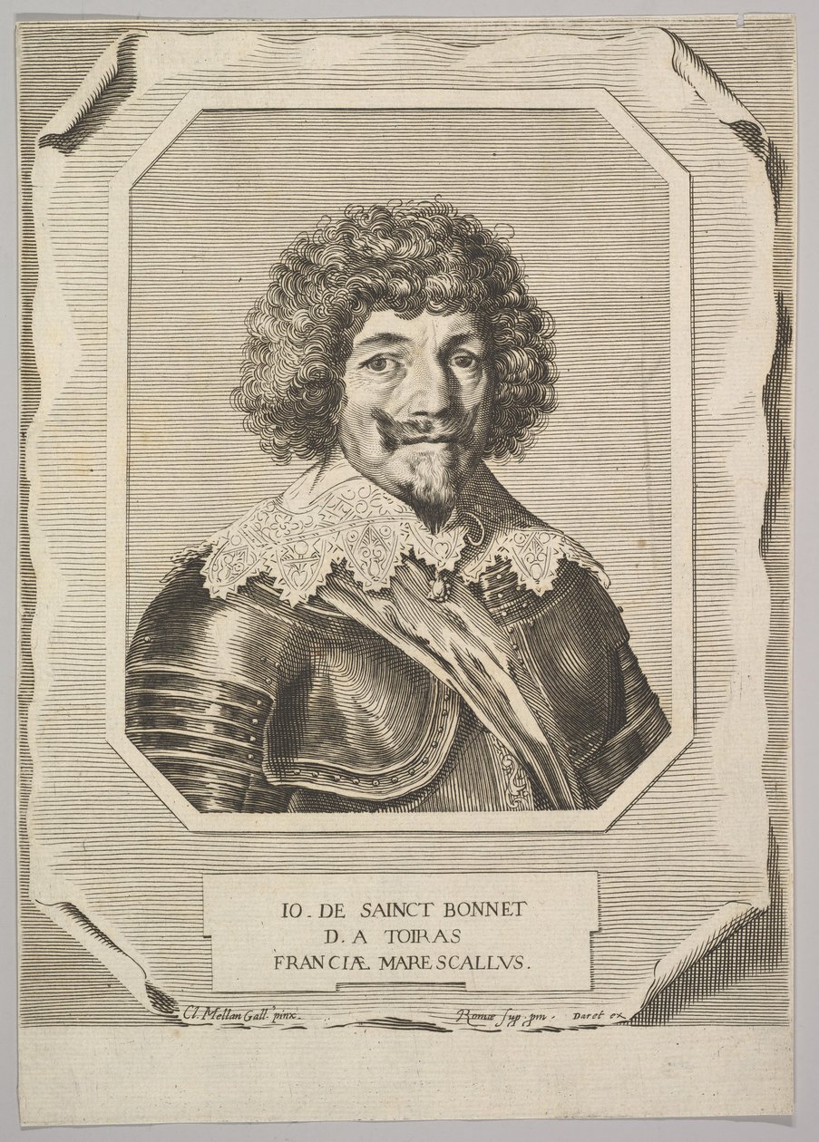 Jean de Saint-Bonnet, Marquis de Toiras. av Pierre Daret