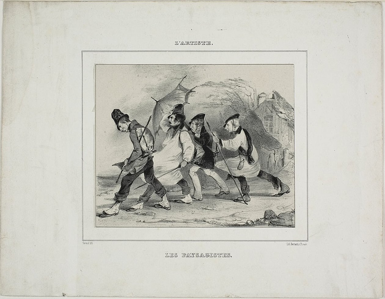 Landskapsmalerne av Pierre François Eugène Giraud