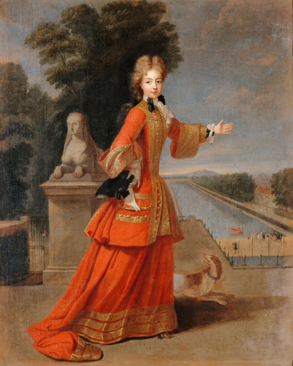 Marie Adelaide av Savoy 1685-1712 av Pierre Gobert