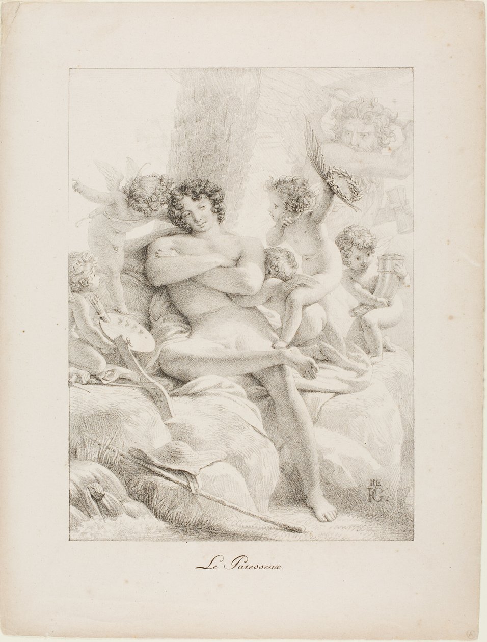 Ledigmannen av Pierre Guérin