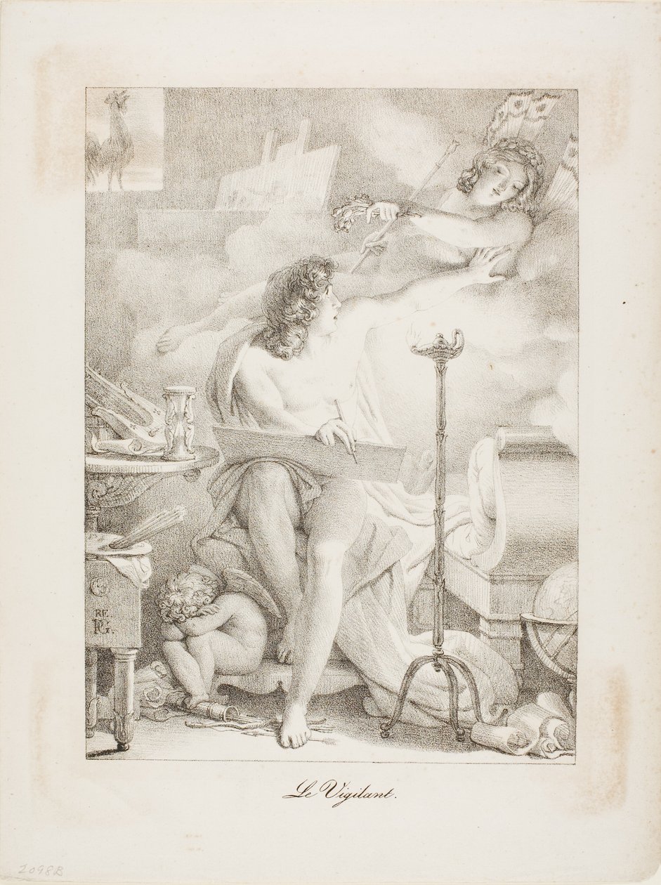 Den årvåkne av Pierre Guérin