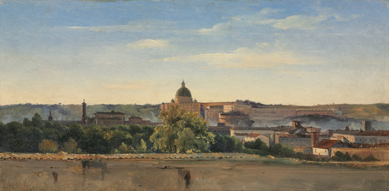 Utsikt over Roma, ca. 1782-1784. av Pierre Henri de Valenciennes