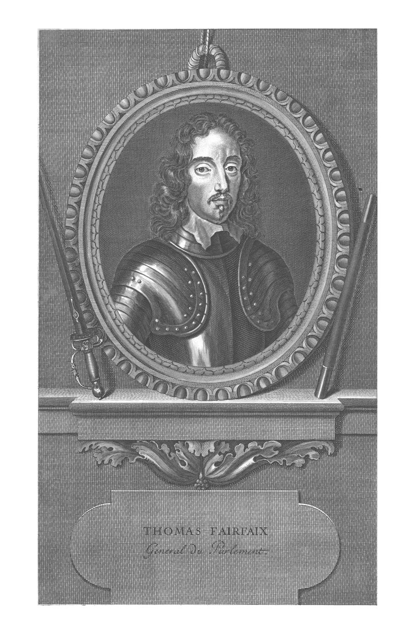 Thomas Fairfax, tidlig på 1700-tallet. av Pierre Imbert Drevet