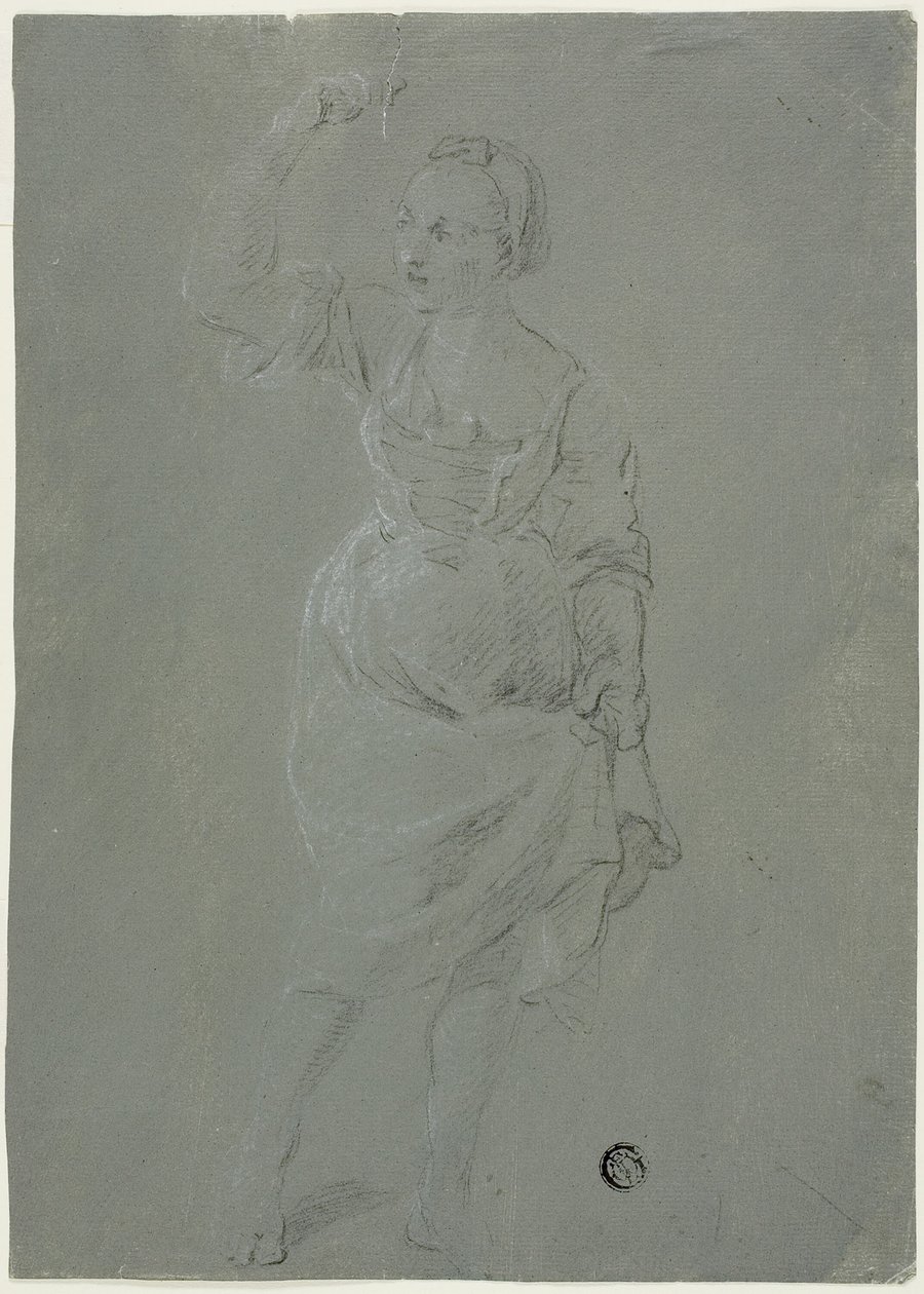 Dansende kvinne av Pierre Jacques Volaire