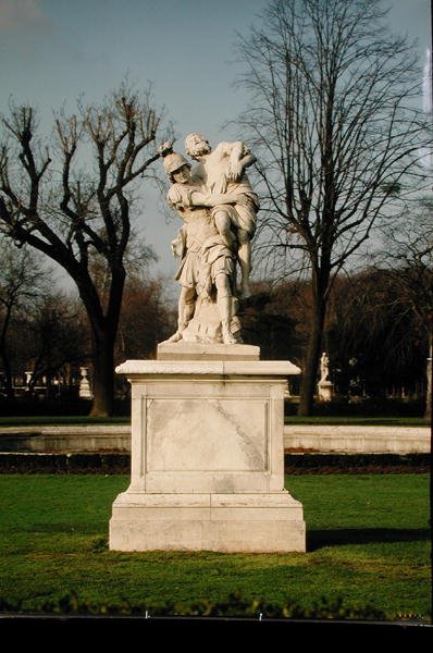 Aeneas og Anchises (marmor) av Pierre Lepautre