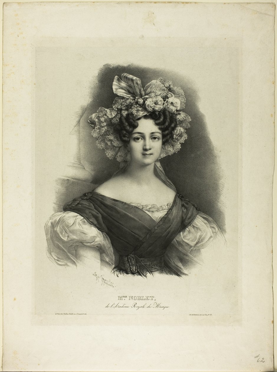 Frøken Noblet av Pierre Louis Henri Grevedon