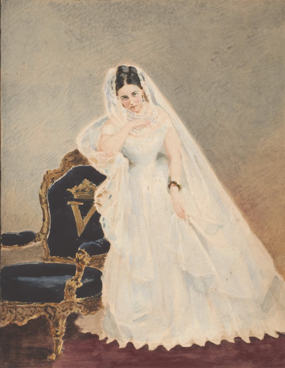 Derelitta-maler, 1860-tallet. av Pierre Louis Pierson