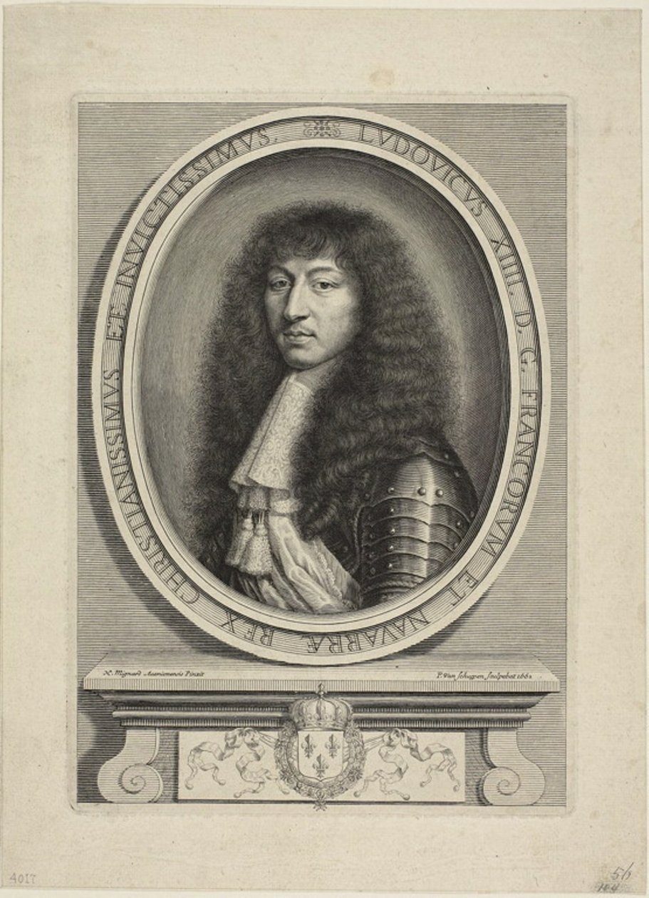 Ludvig XIV av Pierre Louis van Schuppen