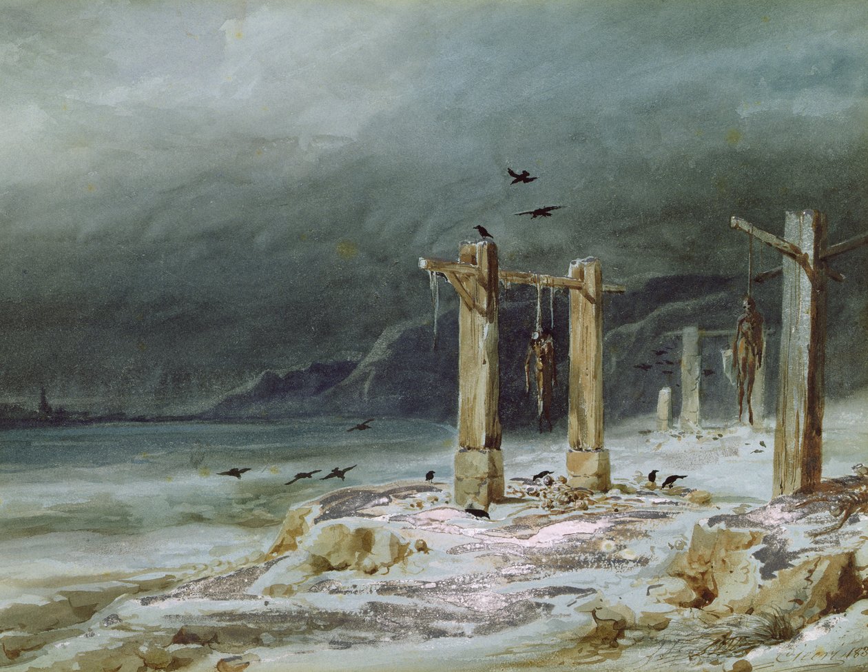 Galgen av Pierre Luc Charles Ciceri