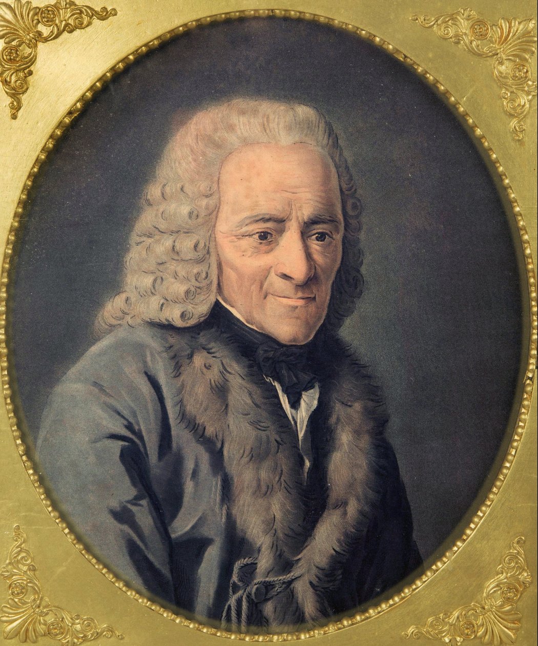 Francois Marie Arouet av Voltaire av Pierre Michel Alix