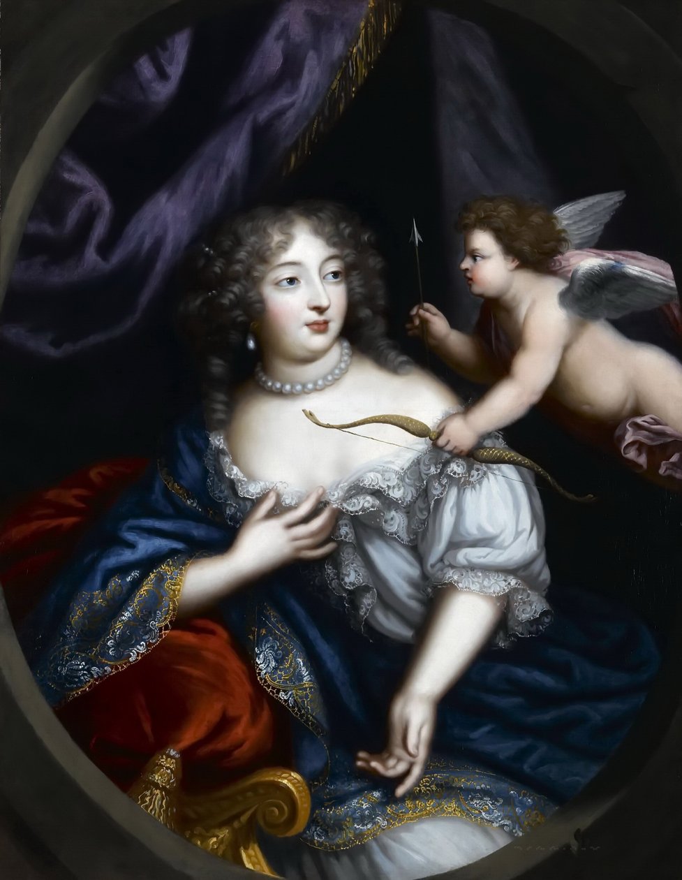 Françoise-Athénaïs de Rochechouart, Marquise de Montespan 1640-1707 av Pierre Mignard