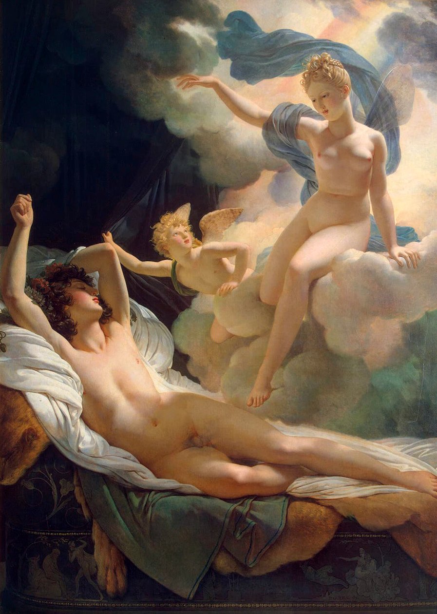 Morpheus og Iris, 1811. av Pierre Narcisse Guerin