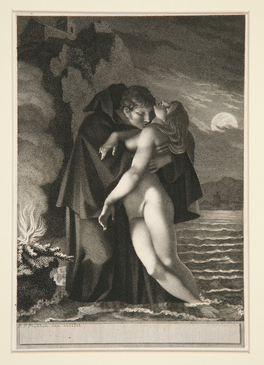 Phrosine og Melidore av Pierre Paul Prud
