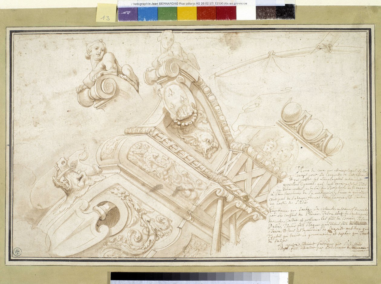 Skipet Argos (tegning) av Pierre Puget