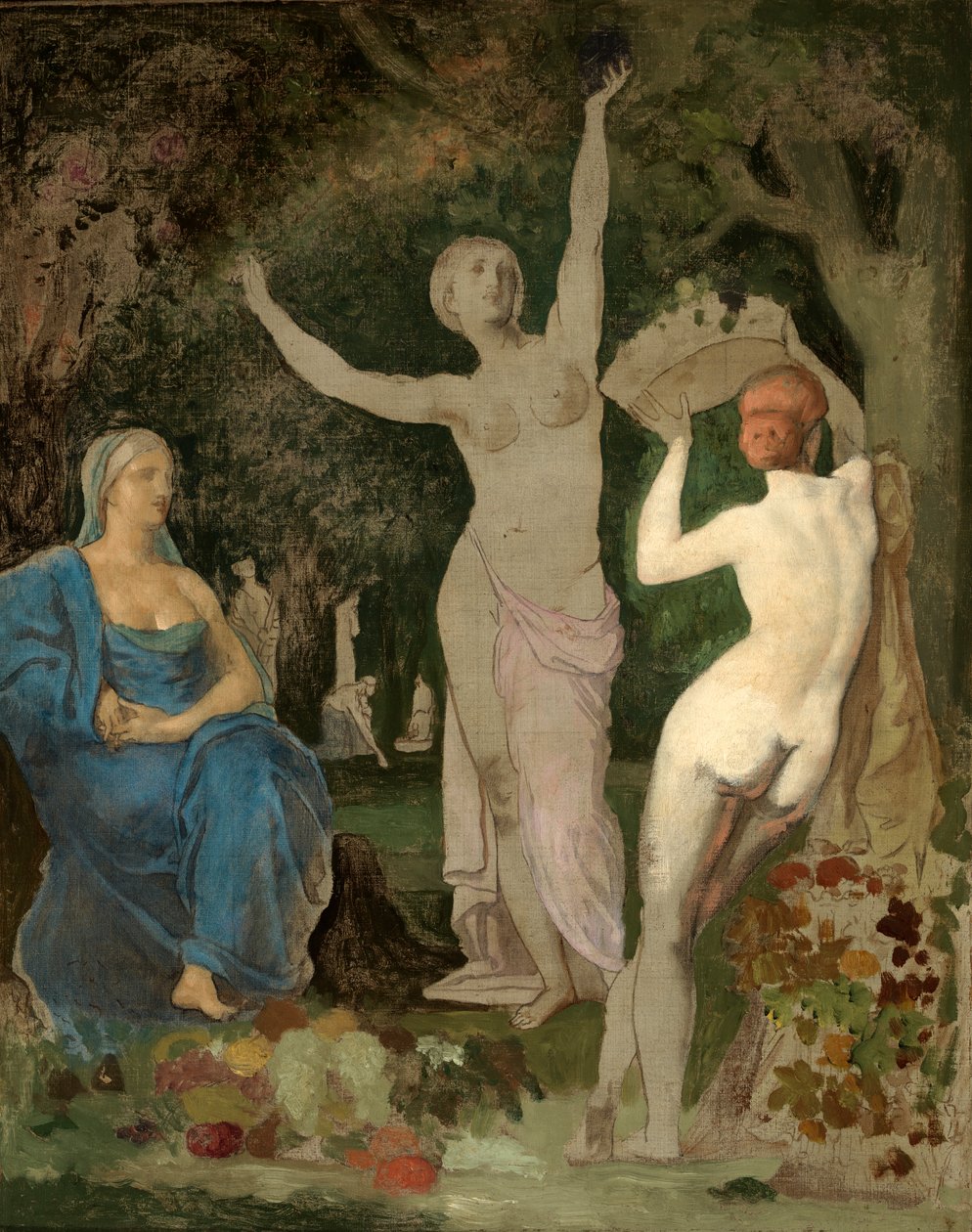 Høst, ca. 1864. av Pierre Puvis de Chavannes