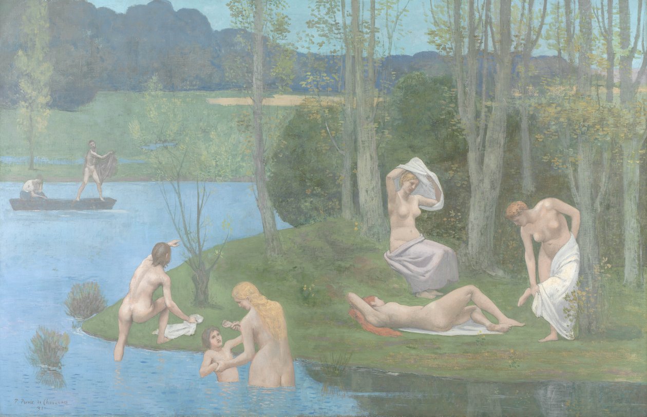 Sommer av Pierre Puvis de Chavannes