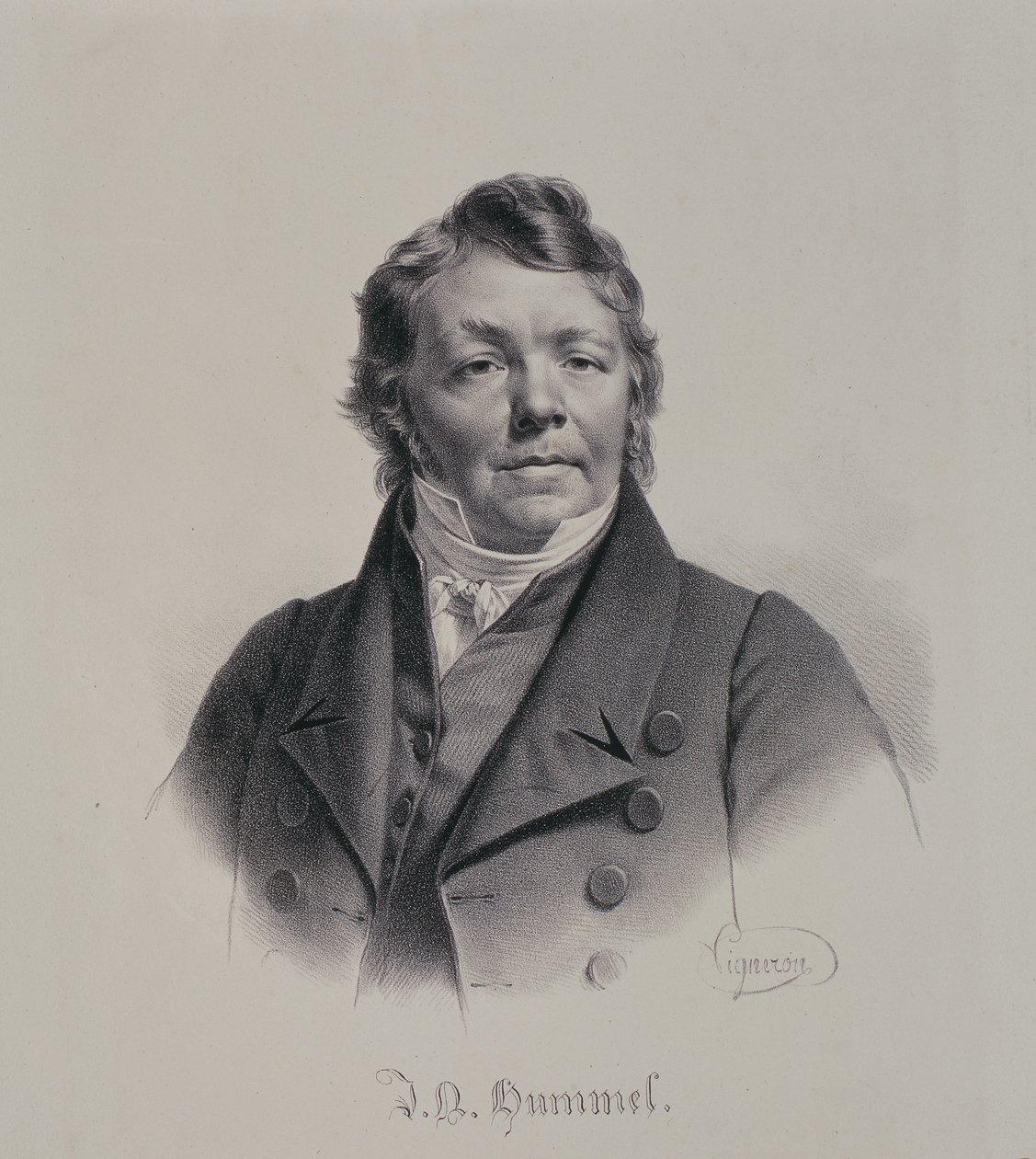 Johann Nepomuk Hummel (1778–1837) av Pierre Roch Vigneron