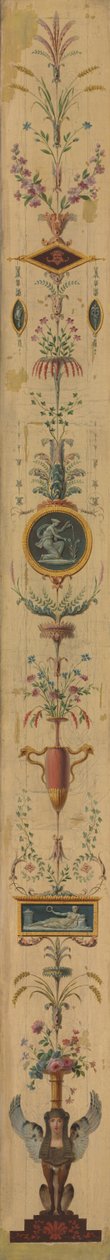 Dekorativt panel, 1790-tallet. av Pierre Rousseau