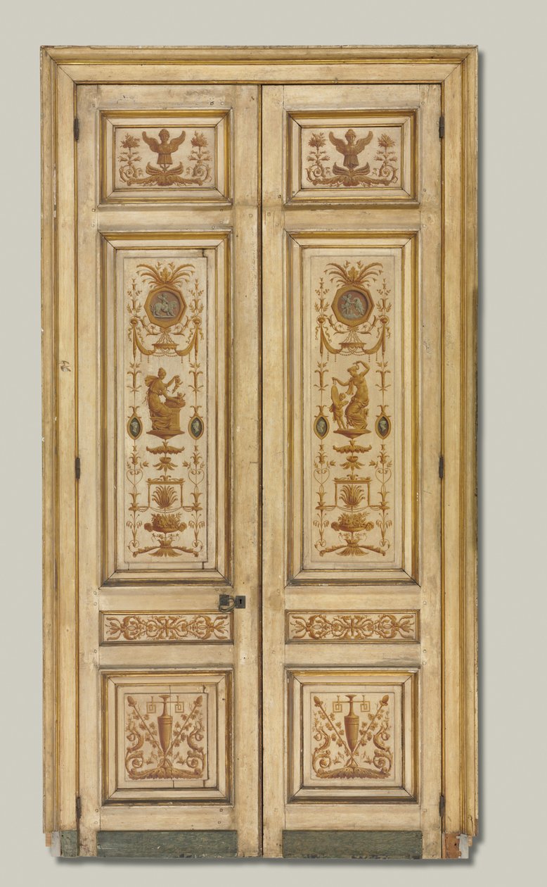 Overdørsmaling, 1790-tallet. av Pierre Rousseau