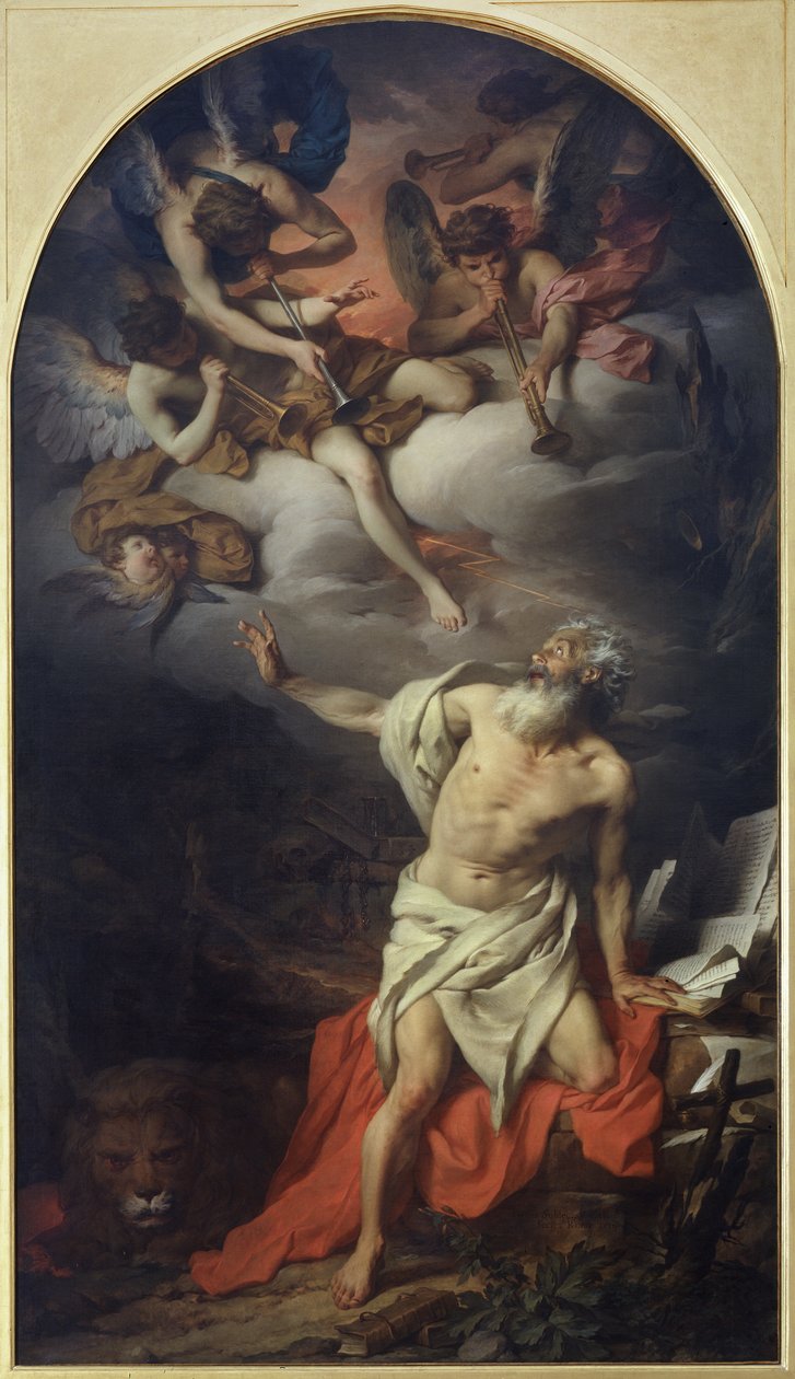 Visjon av St. Hieronymus av Pierre Subleyras