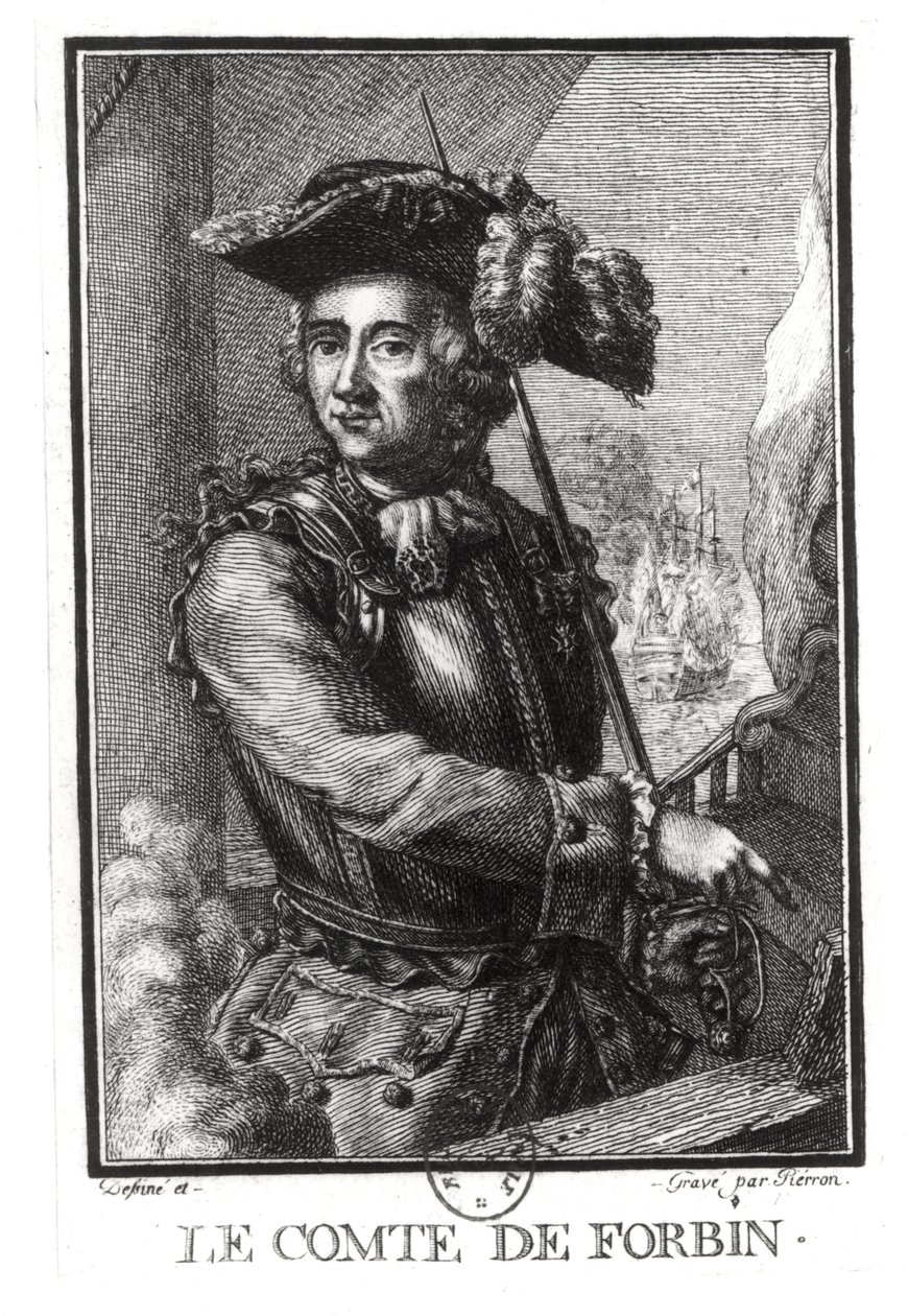 Grev Claude de Forbin (1656-1733) av Pierron