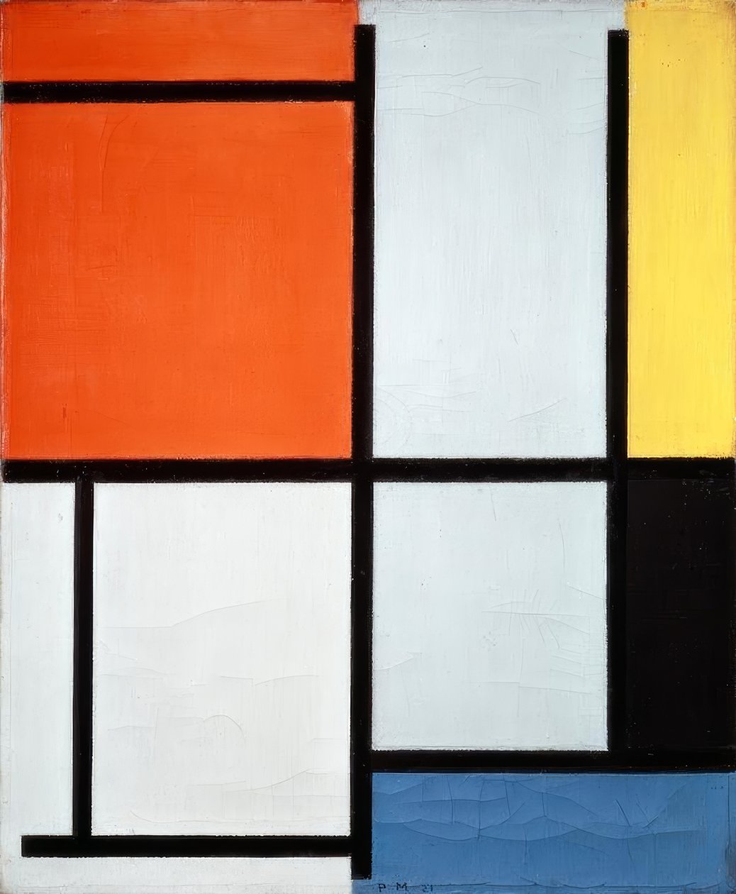 Komposisjon av Piet Mondrian