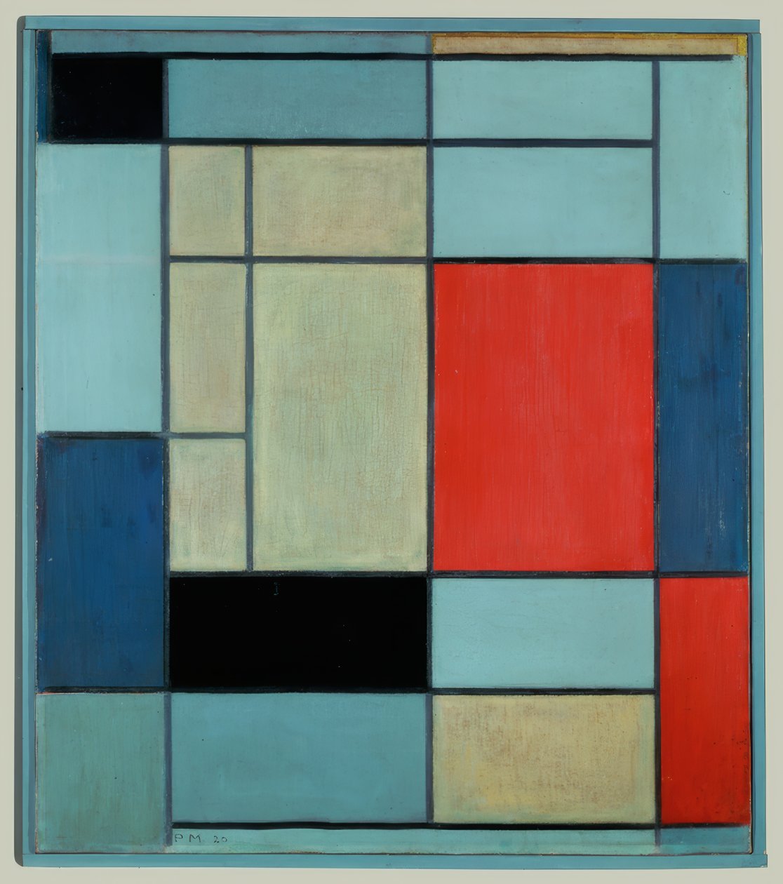 Sammensetning I av Piet Mondrian